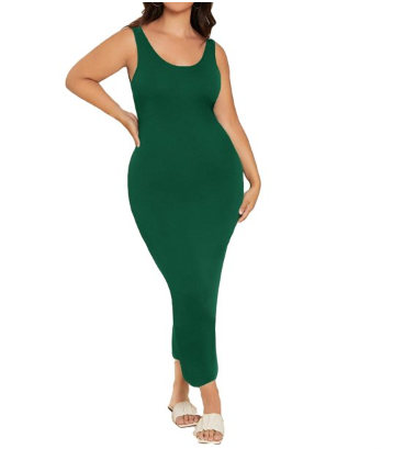 Cottn Sleeveless Midi Dress