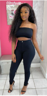 Women High Waist Skinny Jeans