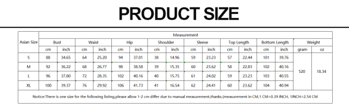 2pc long sleeve pant suit