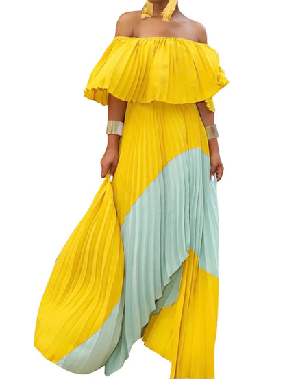 Wmn Off the shoulder Maxi Dress