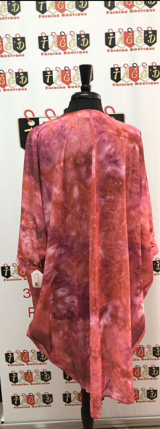 Half Sleeve Chiffon Kimono