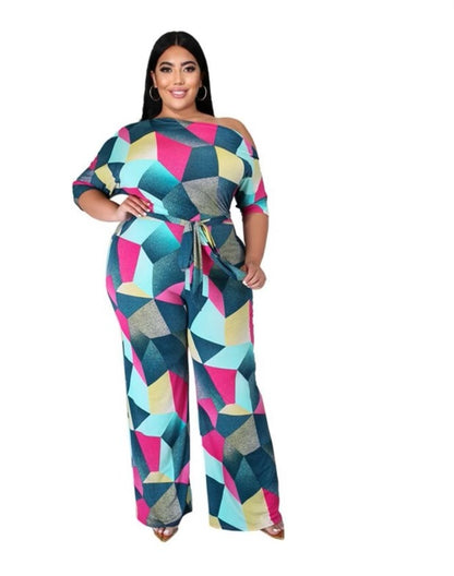 Block Multi Color Jumpsuit