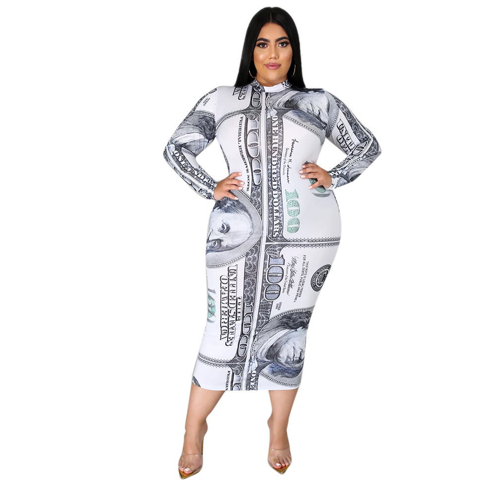 Long Sleeve $100 Dollar Dress