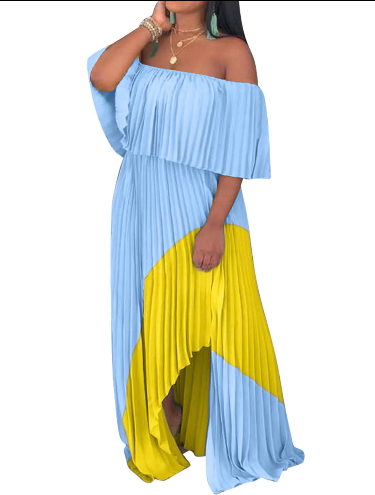 Wmn Off the shoulder Maxi Dress