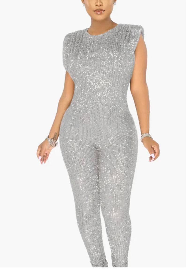 Silver Sequin / XL