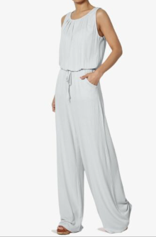 Sleeveless Jumpsuit w pockets